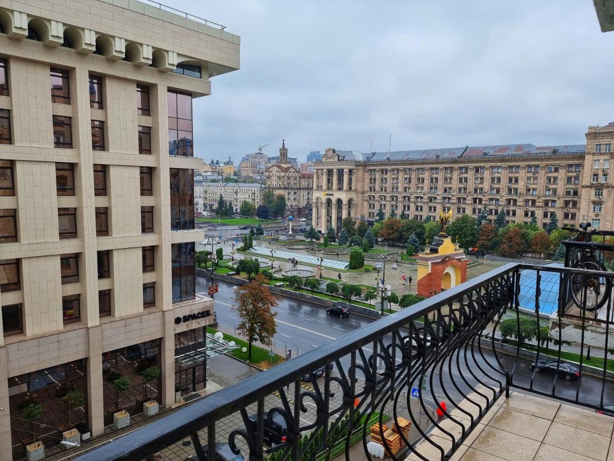 Home-Hotel Apartments On Maidan Nezalezhnosti Square Kiev Eksteriør billede